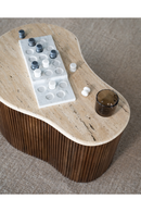 Organic Travertine Coffee Table | Eleonora Mari | Oroatrade.com
