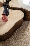 Organic Travertine Coffee Table | Eleonora Mari | Oroatrade.com