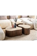 Organic Travertine Coffee Table | Eleonora Mari | Oroatrade.com