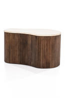 Organic Travertine Coffee Table | Eleonora Mari | Oroatrade.com