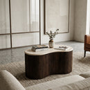 Organic Travertine Coffee Table | Eleonora Mari