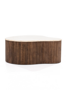 Organic Travertine Coffee Table | Eleonora Mari | Oroatrade.com