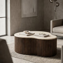 Organic Travertine Coffee Table | Eleonora Mari