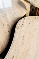 Organic Travertine Coffee Table | Eleonora Mari | Oroatrade.com