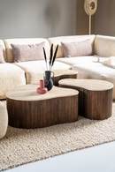 Organic Travertine Coffee Table | Eleonora Mari | Oroatrade.com