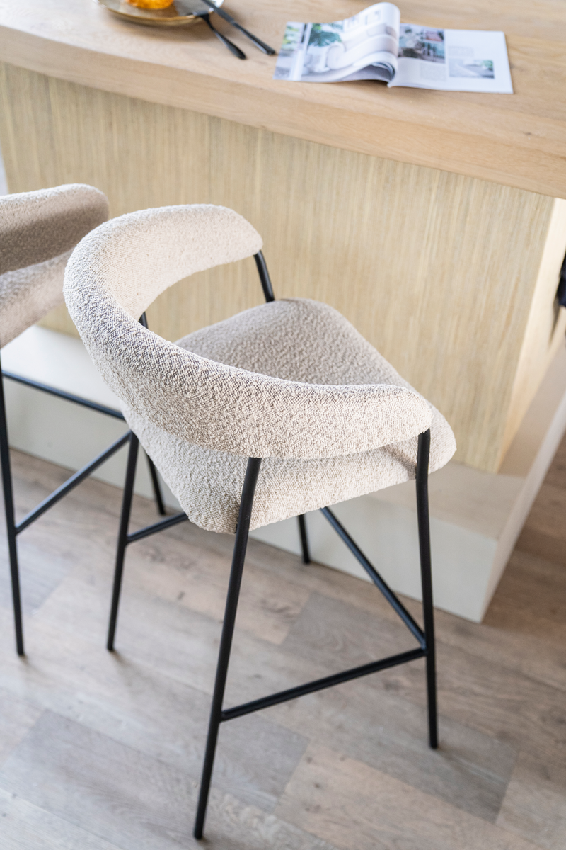 Upholstered Modern Bar Chair | Eleonora Luka | Oroatrade.com