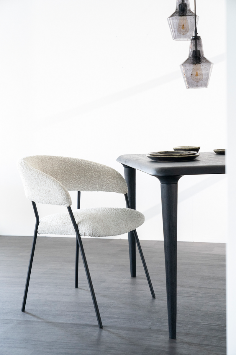 Upholstered Modern Dining Chair | Eleonora Luka | Oroatrade.com