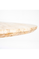 Travertine Pedestal Dining Table | Eleonora Aikin | Oroatrade.com