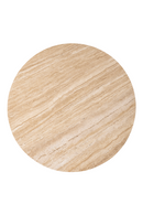 Travertine Pedestal Dining Table | Eleonora Aikin | Oroatrade.com