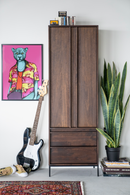 Brown Mango Wood Cabinet | Eleonora Jimmy | Oroatrade.com
