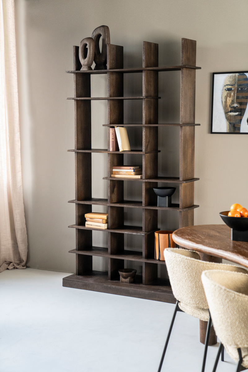 Lacquered Mango Wood Bookcase | Eleonora Oliver | Oroatrade.com