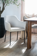 Modern Minimalist Dining Armchair | Eleonora Paul | Oroatrade.com
