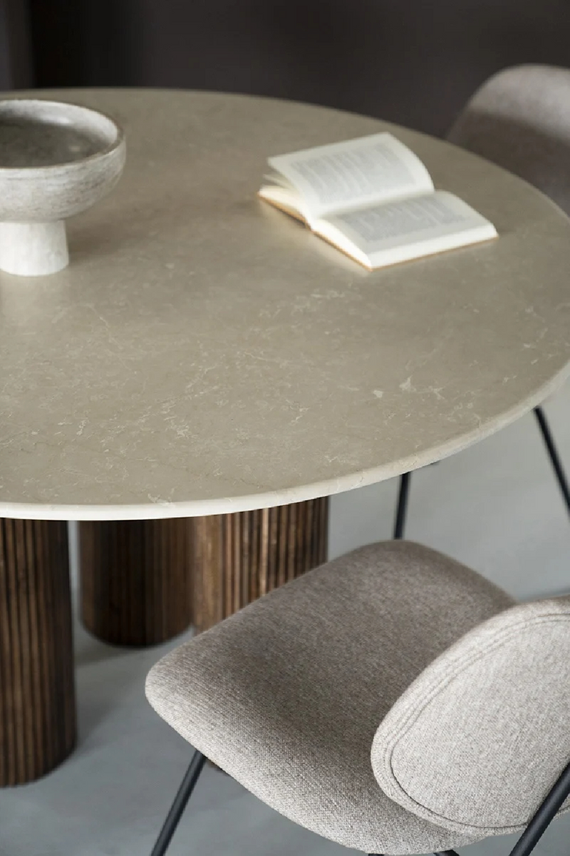 Round Marble Dining Table | Eleonora Xavi | Oroatrade.com