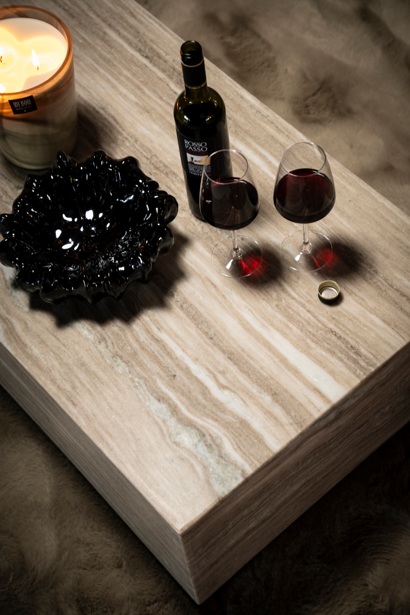 Lacquered Marble Coffee Table | Eleonora Vince | Oroatrade.com