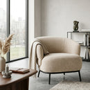 Minimalist Barrel Armchair | Eleonora David