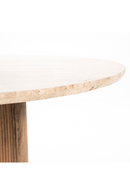 Round Mango Wood Dining Table | Eleonora Sara | Oroatrade.com