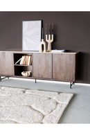 Mango Wood 3-Door Sideboard | Eleonora Lio | Oroatrade.com