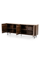 Mango Wood 3-Door Sideboard | Eleonora Lio | Oroatrade.com