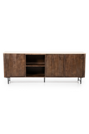 Mango Wood 3-Door Sideboard | Eleonora Lio | Oroatrade.com
