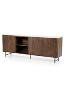 Mango Wood 3-Door Sideboard | Eleonora Lio | Oroatrade.com