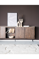 Mango Wood 3-Door Sideboard | Eleonora Lio | Oroatrade.com