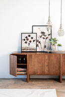 Modern Acacia 4-Door Sideboard | Eleonora Julian | Oroatrade.com