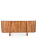Modern Acacia 4-Door Sideboard | Eleonora Julian | Oroatrade.com