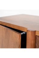 Modern Acacia 4-Door Sideboard | Eleonora Julian | Oroatrade.com