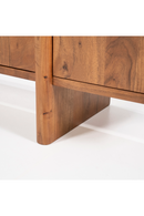 Modern Acacia 4-Door Sideboard | Eleonora Julian | Oroatrade.com