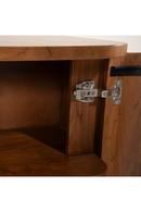 Modern Acacia 4-Door Sideboard | Eleonora Julian | Oroatrade.com