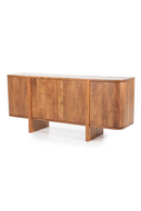 Modern Acacia 4-Door Sideboard | Eleonora Julian | Oroatrade.com