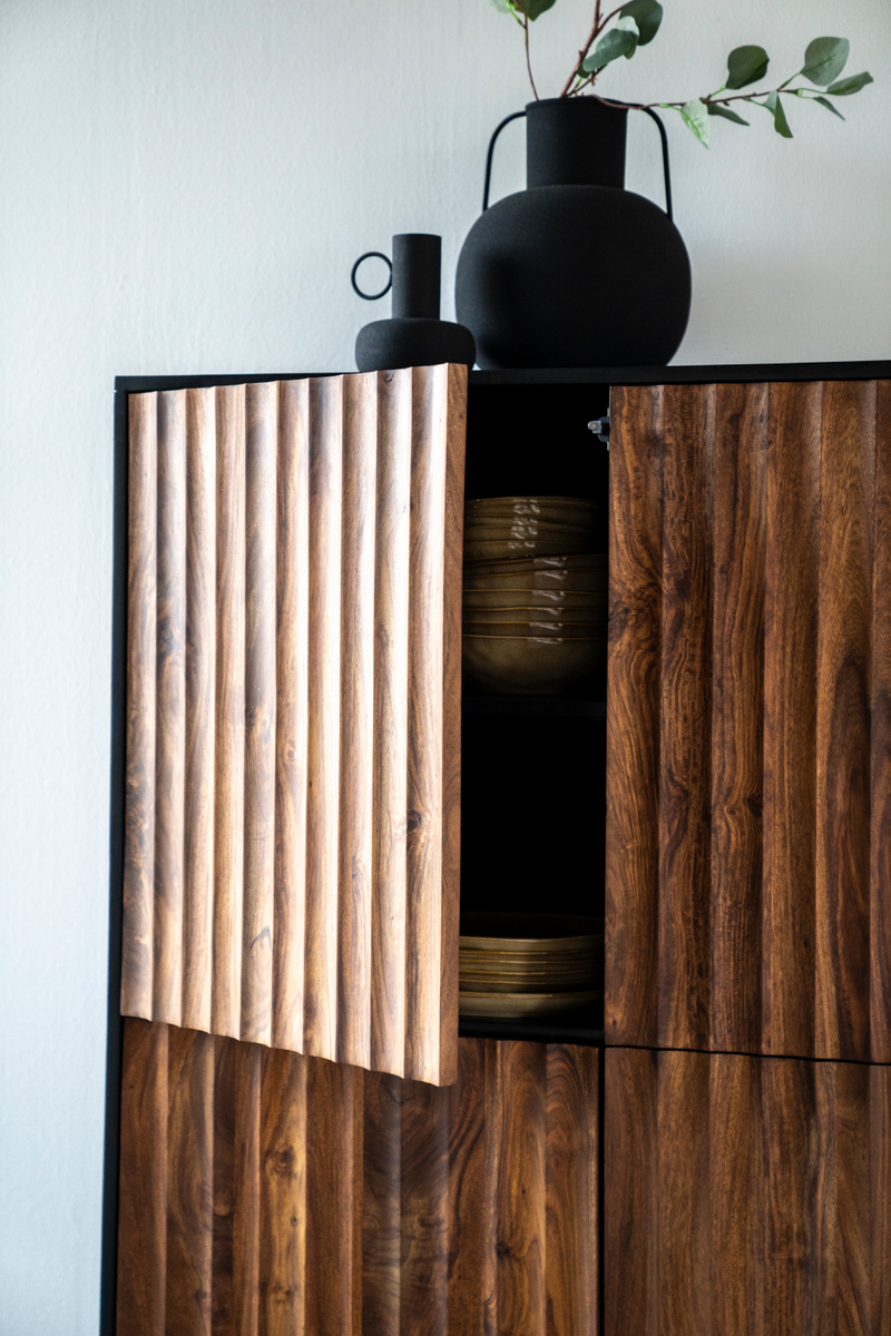 Wooden 4-Door Cabinet | Eleonora Alexander | Oroatrade.com