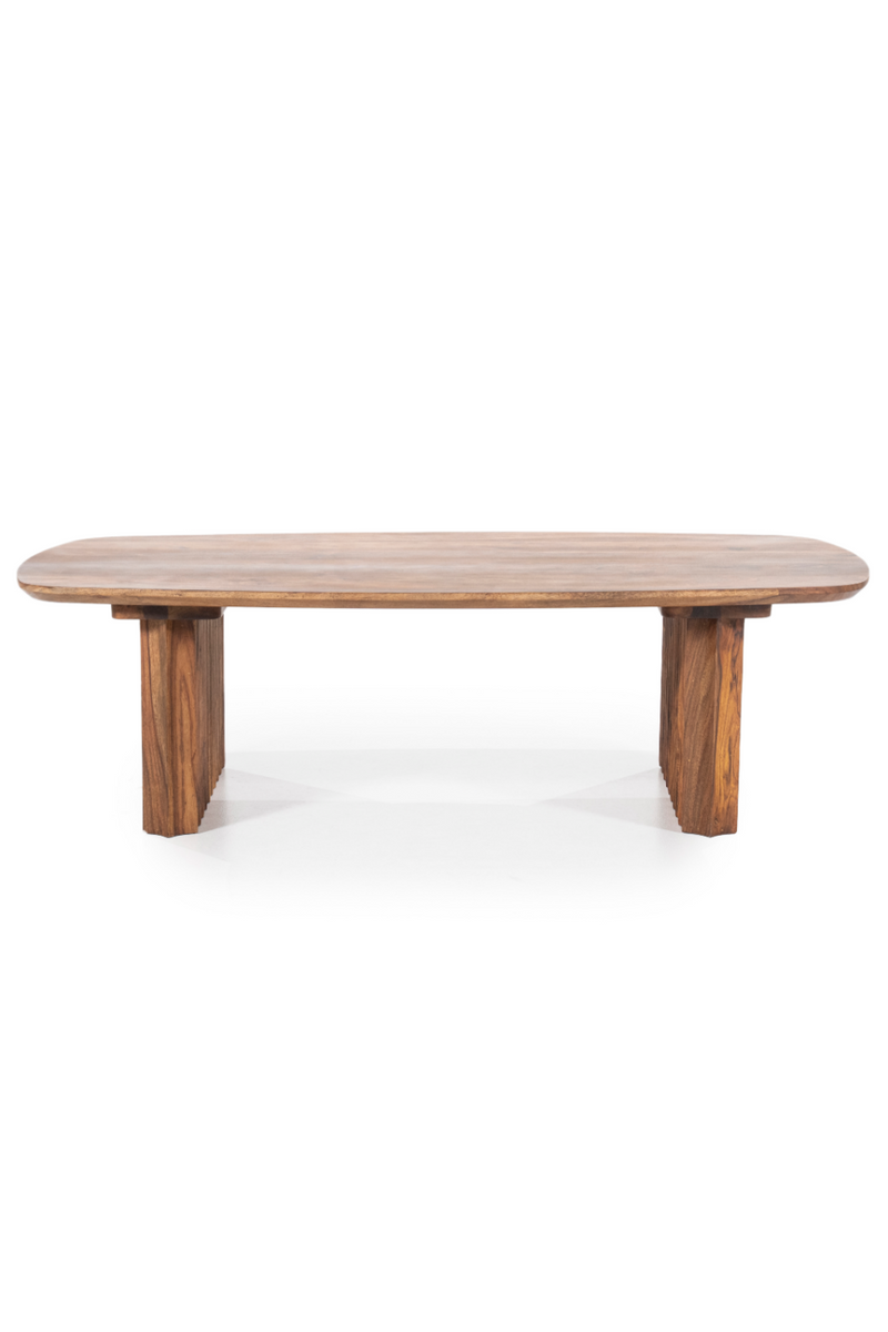 Oval Wooden Coffee Table | Eleonora Alexander | Oroatrade.com