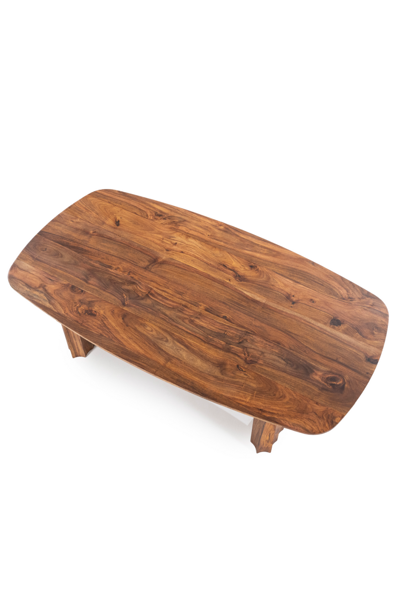 Oval Wooden Coffee Table | Eleonora Alexander | Oroatrade.com