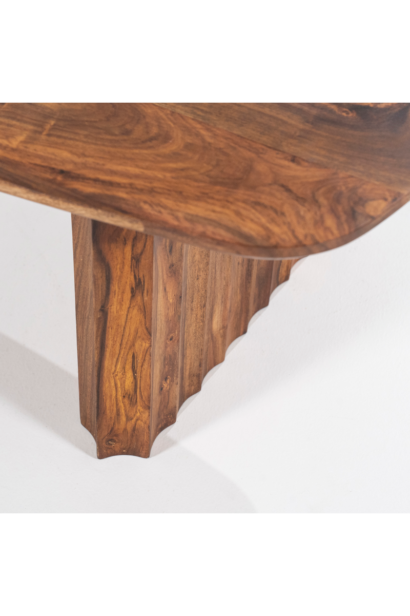 Oval Wooden Coffee Table | Eleonora Alexander | Oroatrade.com