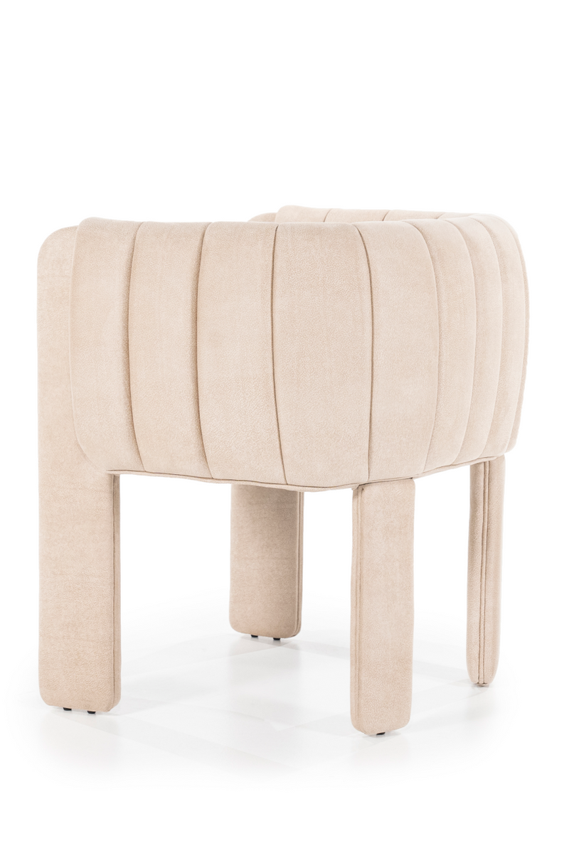 Channeled Modern Accent Chair | Eleonora Liselore | Oroatrade.com