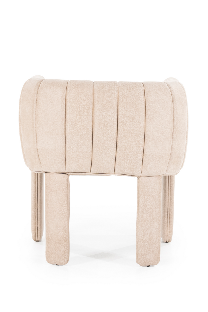 Channeled Modern Accent Chair | Eleonora Liselore | Oroatrade.com