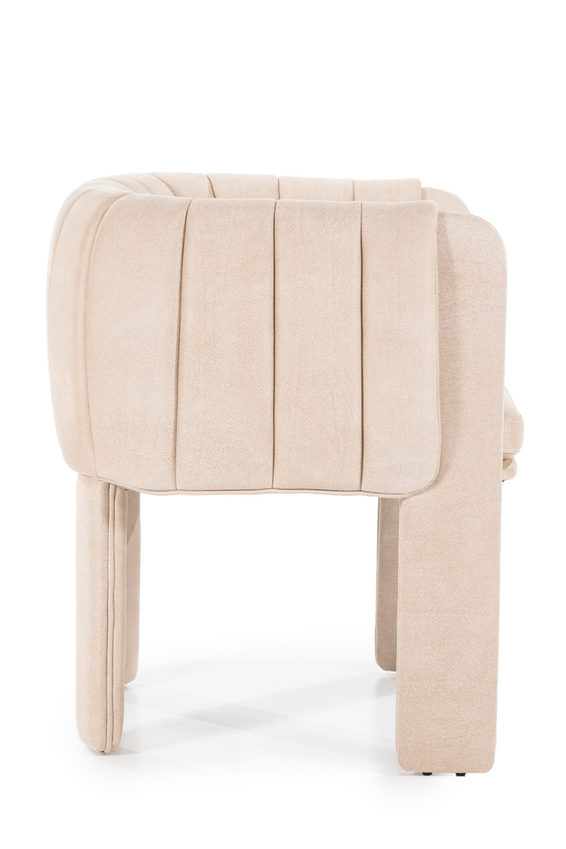 Channeled Modern Accent Chair | Eleonora Liselore | Oroatrade.com