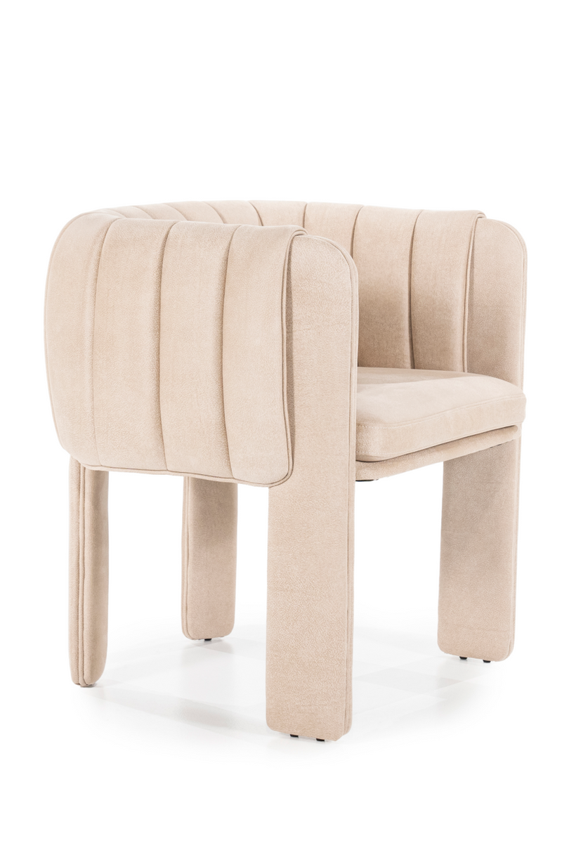 Channeled Modern Accent Chair | Eleonora Liselore | Oroatrade.com