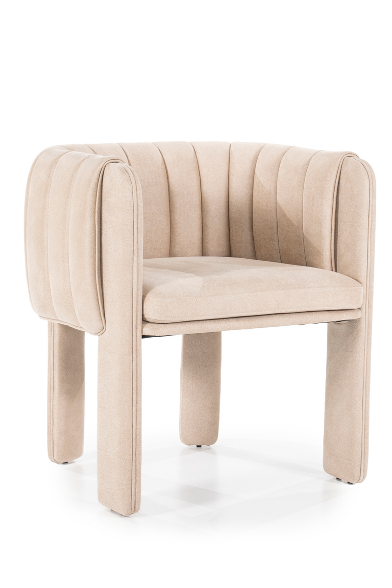 Channeled Modern Accent Chair | Eleonora Liselore | Oroatrade.com