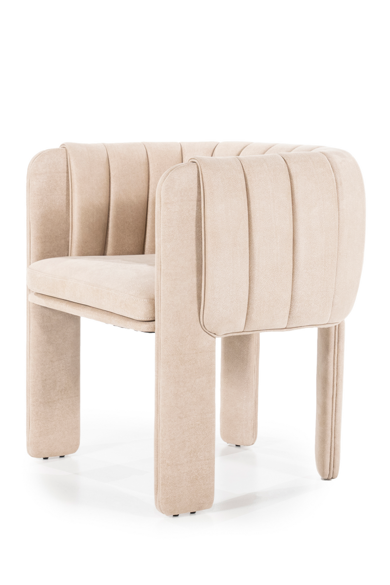 Channeled Modern Accent Chair | Eleonora Liselore | Oroatrade.com
