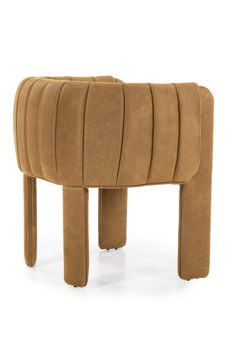 Channeled Modern Accent Chair | Eleonora Liselore | Oroatrade.com