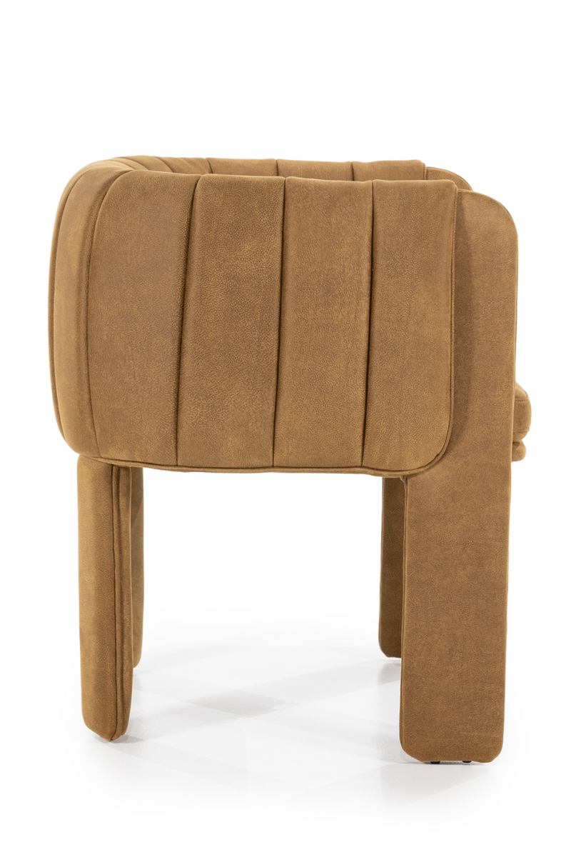 Channeled Modern Accent Chair | Eleonora Liselore | Oroatrade.com