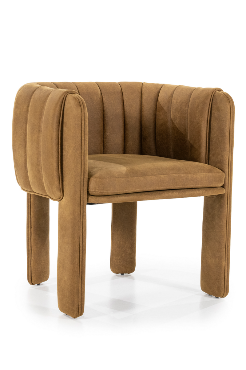 Channeled Modern Accent Chair | Eleonora Liselore | Oroatrade.com