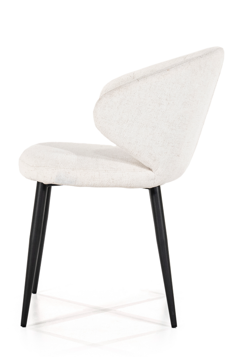 Fabric Curved Dining Chair | Eleonora Fleur | Oroatrade.com