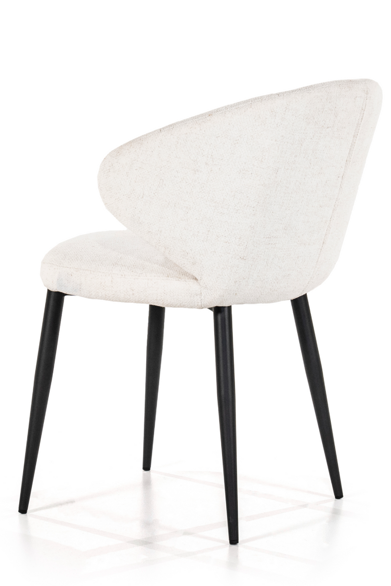 Fabric Curved Dining Chair | Eleonora Fleur | Oroatrade.com