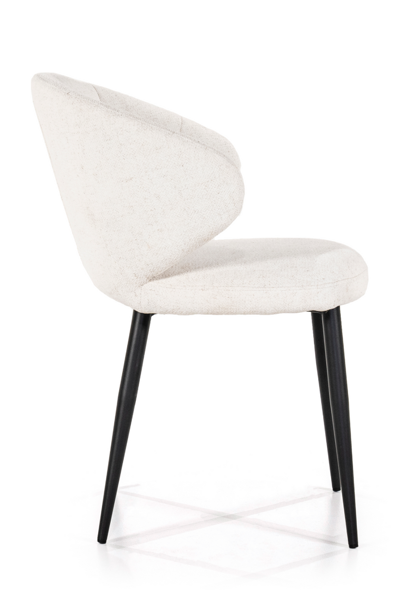 Fabric Curved Dining Chair | Eleonora Fleur | Oroatrade.com