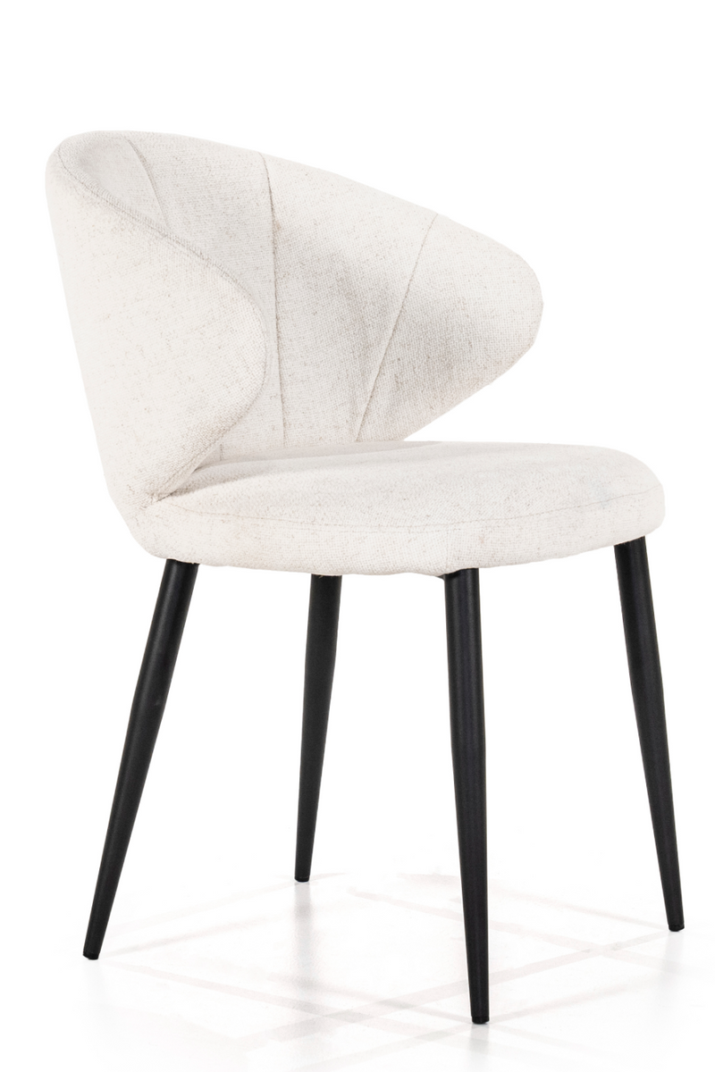 Fabric Curved Dining Chair | Eleonora Fleur | Oroatrade.com