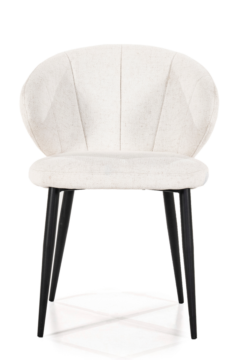 Fabric Curved Dining Chair | Eleonora Fleur | Oroatrade.com