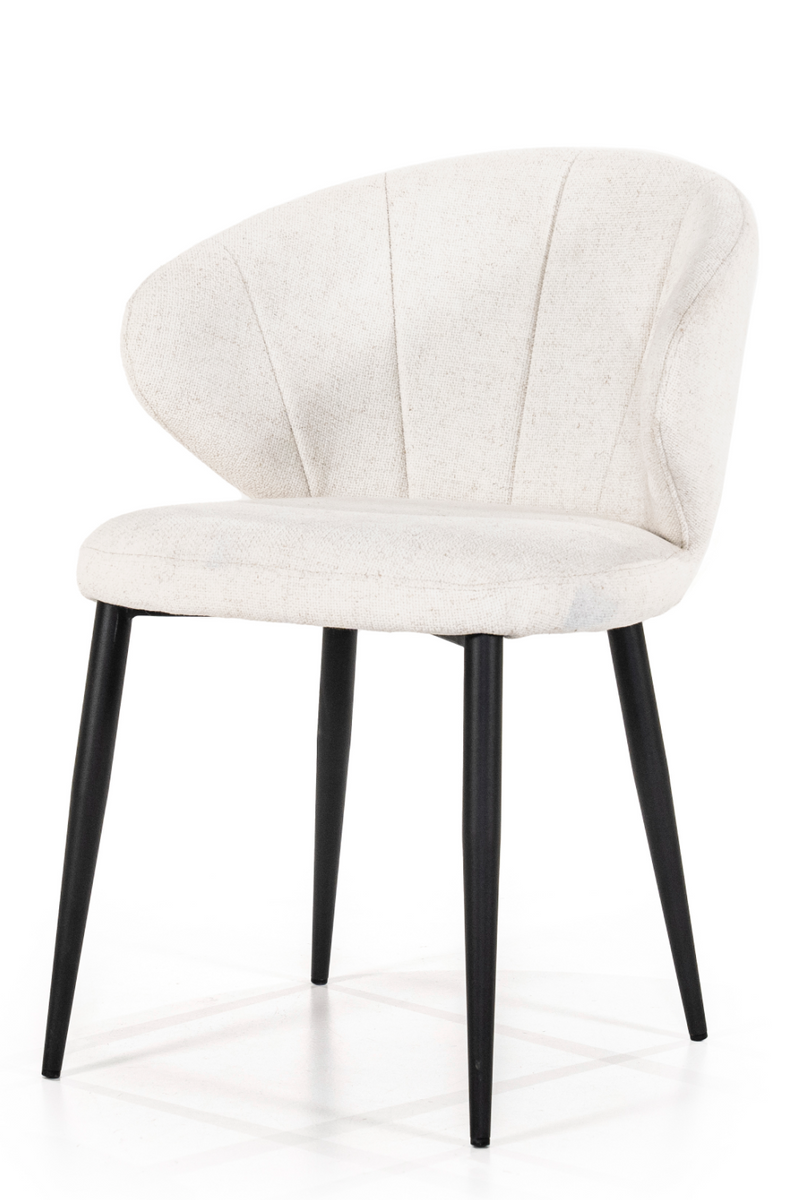 Fabric Curved Dining Chair | Eleonora Fleur | Oroatrade.com